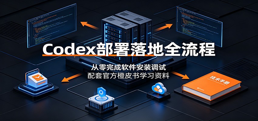 Codex部署落地全流程:从零完成软件安装调试,配套官方橙皮书学习资料云学当下-创业资源网-知予轻创网-资源整合-互联网创业课程云学当下