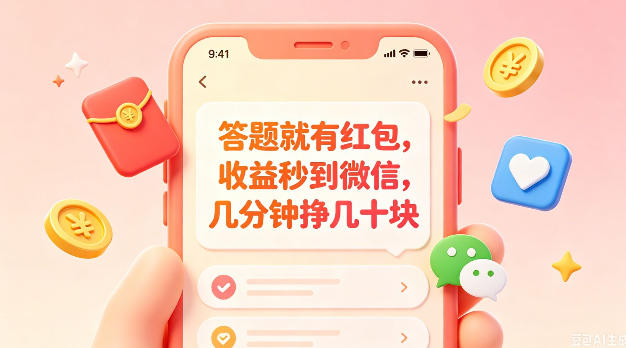 答题就有红包，收益秒到微信，几分钟挣几十块，学生党上班族宝妈都可以玩【揭秘】云学当下-创业资源网-知予轻创网-资源整合-互联网创业课程云学当下