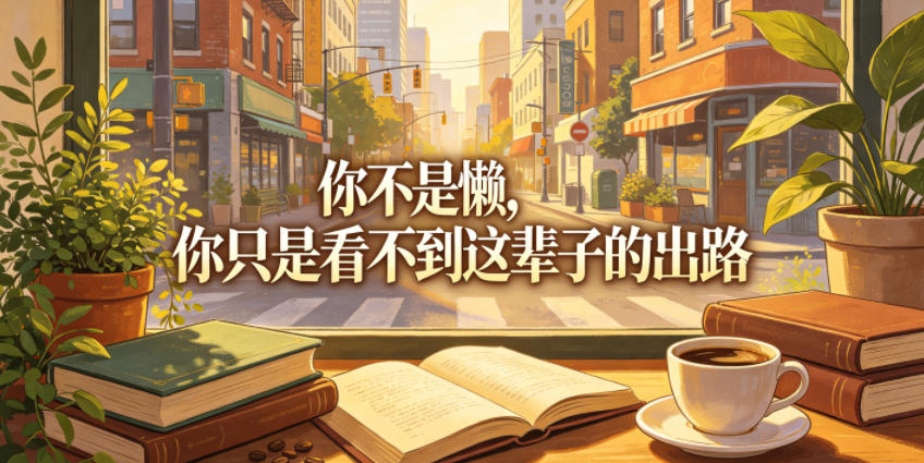 付费文章：你不是懒，你只是看不到这辈子的出路云学当下-创业资源网-知予轻创网-资源整合-互联网创业课程云学当下