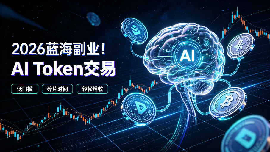 2026全新风口副业｜AI智能Token交易，空闲时间轻松 賺 收益，无需全天盯盘【揭秘】云学当下-创业资源网-知予轻创网-资源整合-互联网创业课程云学当下