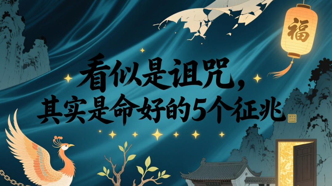付费文章：看似是诅咒，其实是命好的5个征兆云学当下-创业资源网-知予轻创网-资源整合-互联网创业课程云学当下