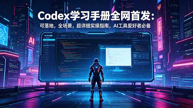 Codex学习手册全网首发:可落地,全场景,超详细实操指南,AI工具爱好者必备云学当下-创业资源网-知予轻创网-资源整合-互联网创业课程云学当下