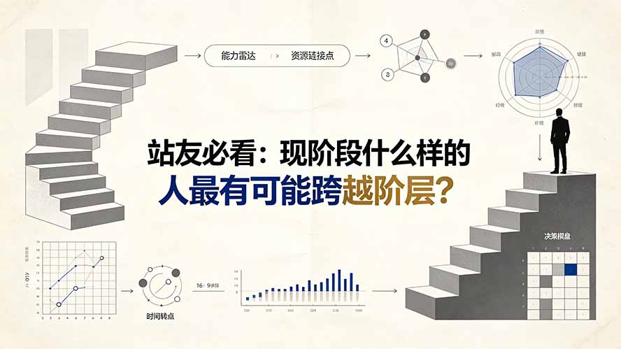 付费文章：站友必看：现阶段什么样的人最有可能跨越阶层?云学当下-创业资源网-知予轻创网-资源整合-互联网创业课程云学当下