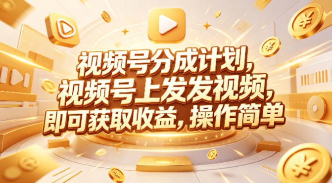 视频号分成计划，599元众筹的Red团队课程，视频号上发发视频，即可获取收益，操作简单云学当下-创业资源网-知予轻创网-资源整合-互联网创业课程云学当下