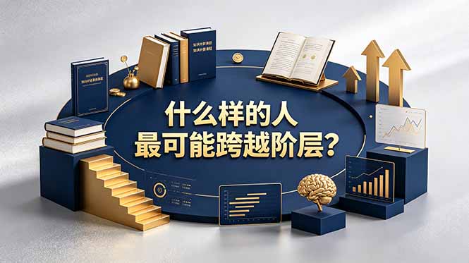 付费文章:什么样的人最可能跨越阶层?具备这五种特质,普通人也能顺利跨越阶层云学当下-创业资源网-知予轻创网-资源整合-互联网创业课程云学当下