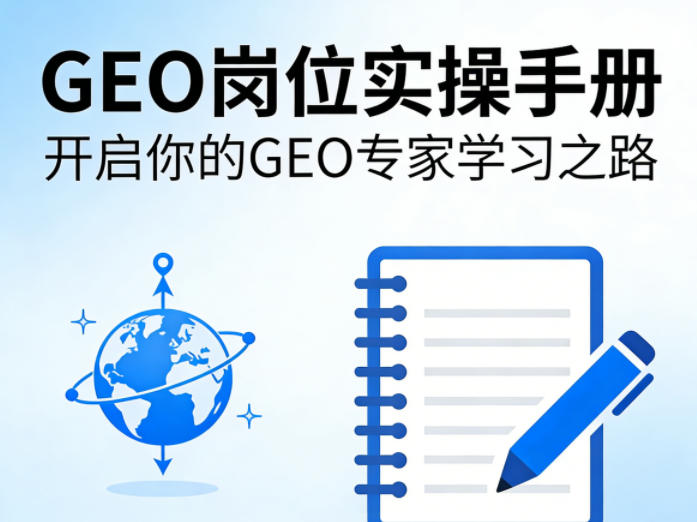 GEO岗位实操手册,开启你的GE0专家学习之路-云学当下