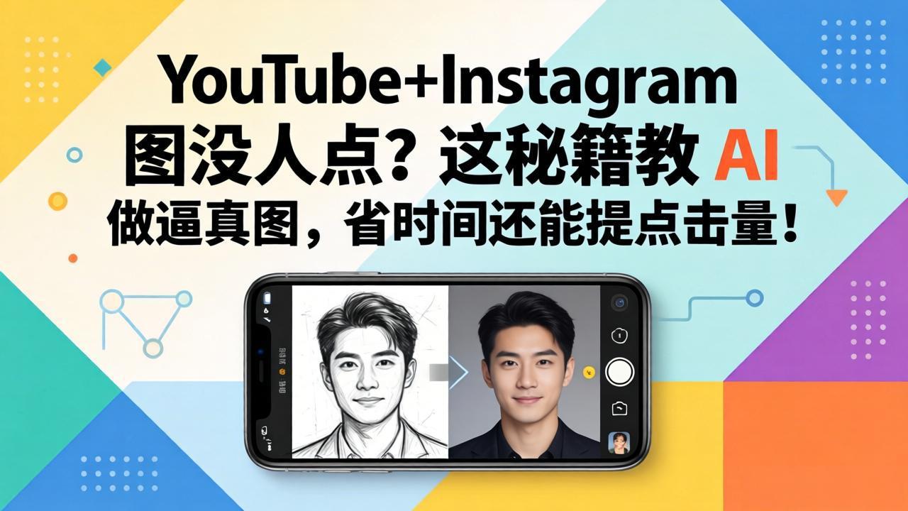 YouTube+Instagram图没人点?这秘籍教 AI 做逼真图,省时间还能提点击量-云学当下