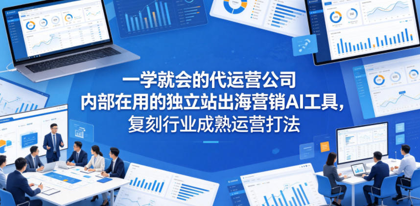 一学就会的代运营公司内部在用的独立站出海营销AI工具,复刻行业成熟运营打法云学当下-创业资源网-知予轻创网-资源整合-互联网创业课程云学当下