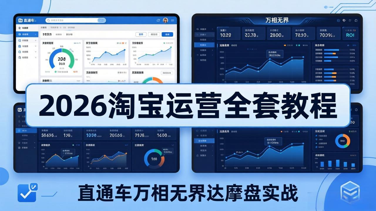 2026淘宝运营全套教程(更新5月3日云学当下-创业资源网-知予轻创网-资源整合-互联网创业课程云学当下