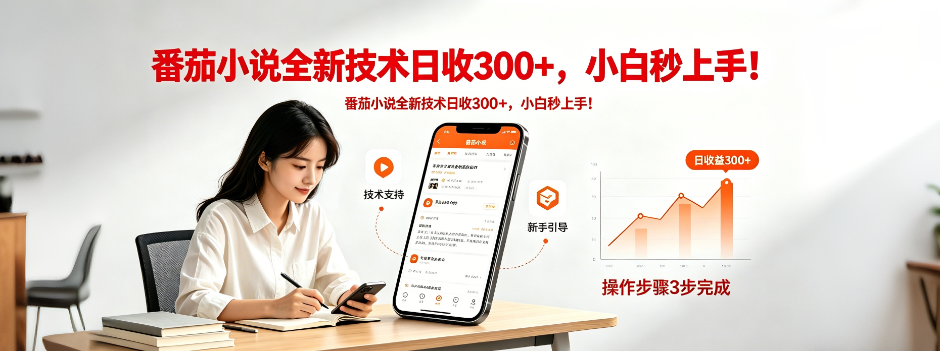 番茄小说全新技术全新玩法!无脑日收300+云学当下-创业资源网-知予轻创网-资源整合-互联网创业课程云学当下