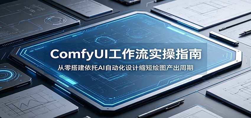 ComfyUI 工作流实操指南：从零搭建依托AI自动化设计缩短绘图产出周期云学当下-创业资源网-知予轻创网-资源整合-互联网创业课程云学当下