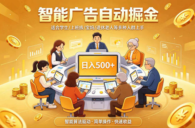 2026年最好做的项目：自动掘金项目，小白轻易上手，单日轻松收入500+【揭秘】云学当下-创业资源网-知予轻创网-资源整合-互联网创业课程云学当下