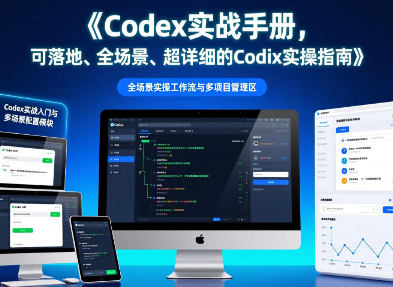 Codex实战手册,可落地、全场景、超详细的Codex实操指南云学当下-创业资源网-知予轻创网-资源整合-互联网创业课程云学当下